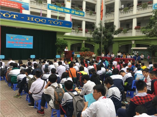 Trường Tiểu học Ái Mộ B vinh dự đăng cai tổ chức Hội thi Tin học trẻ quận Long Biên năm học 2017 – 2018